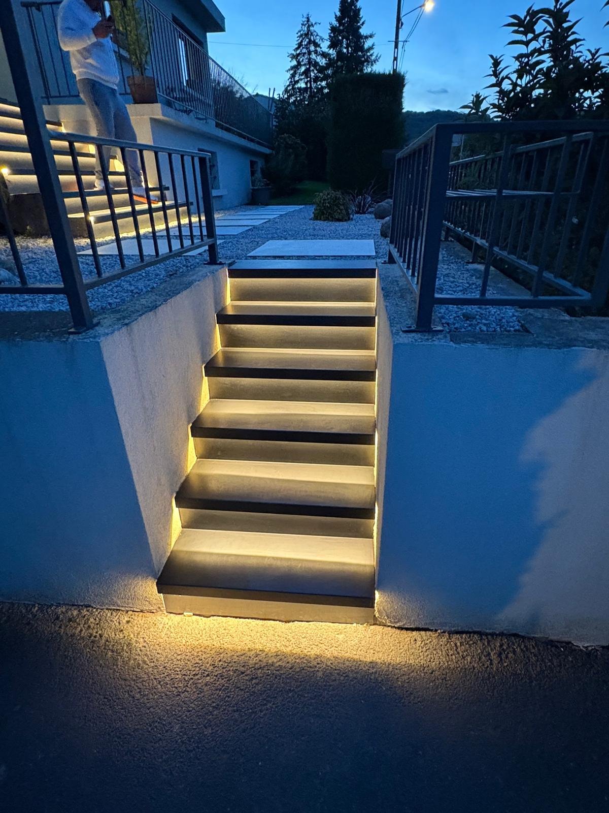 Après habillage acier