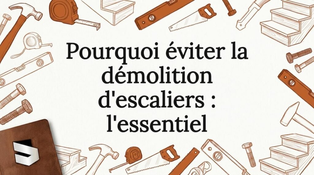 Illustration de page de présentation pour la rénovation d’escaliers décoratifs