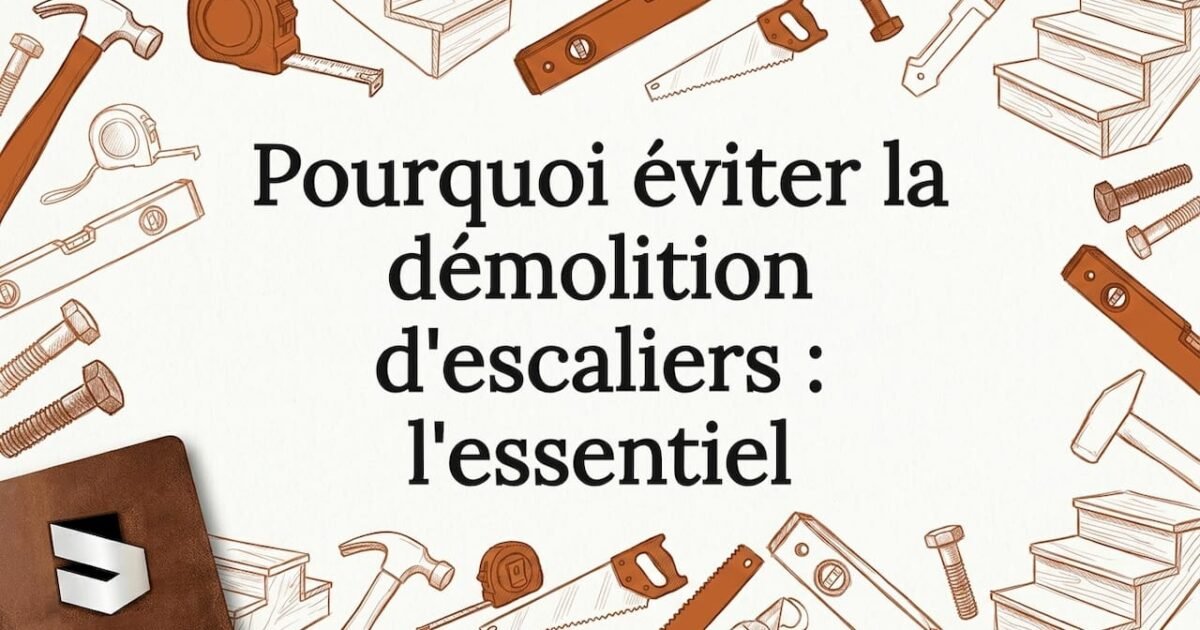 Illustration de page de présentation pour la rénovation d’escaliers décoratifs