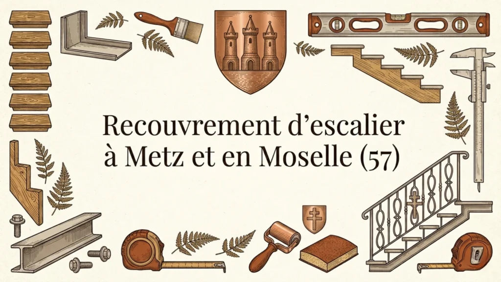 Recouvrement d'escalier à Metz et en Moselle (57)