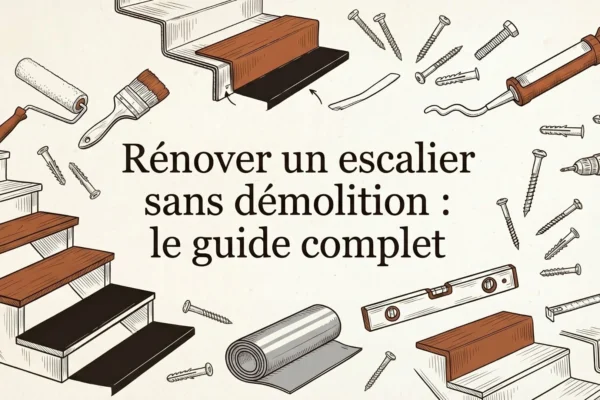 Renover un escalier sans demolition : le guide complet