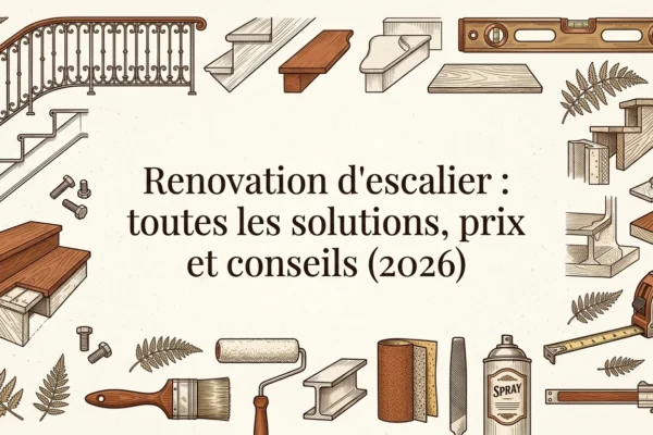 Renovation d'escalier : toutes les solutions, prix et conseils