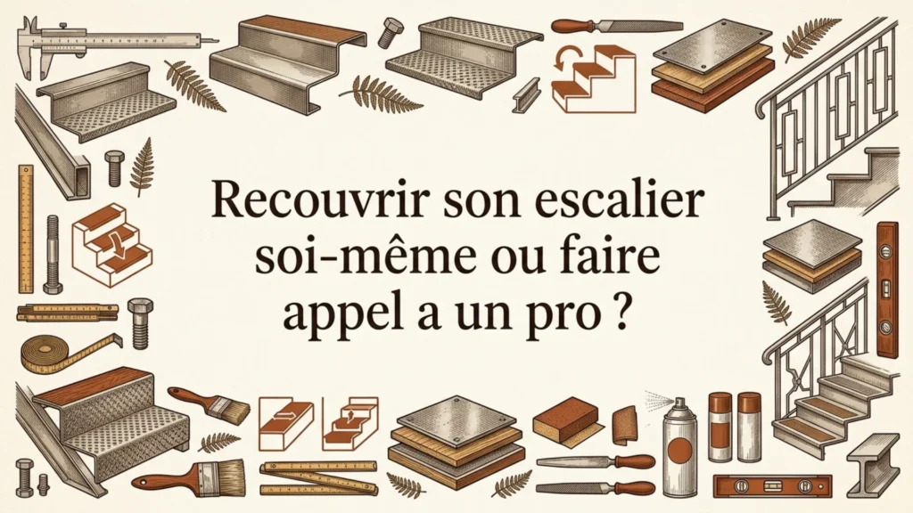 Recouvrir son escalier soi-même ou faire appel a un pro ?
