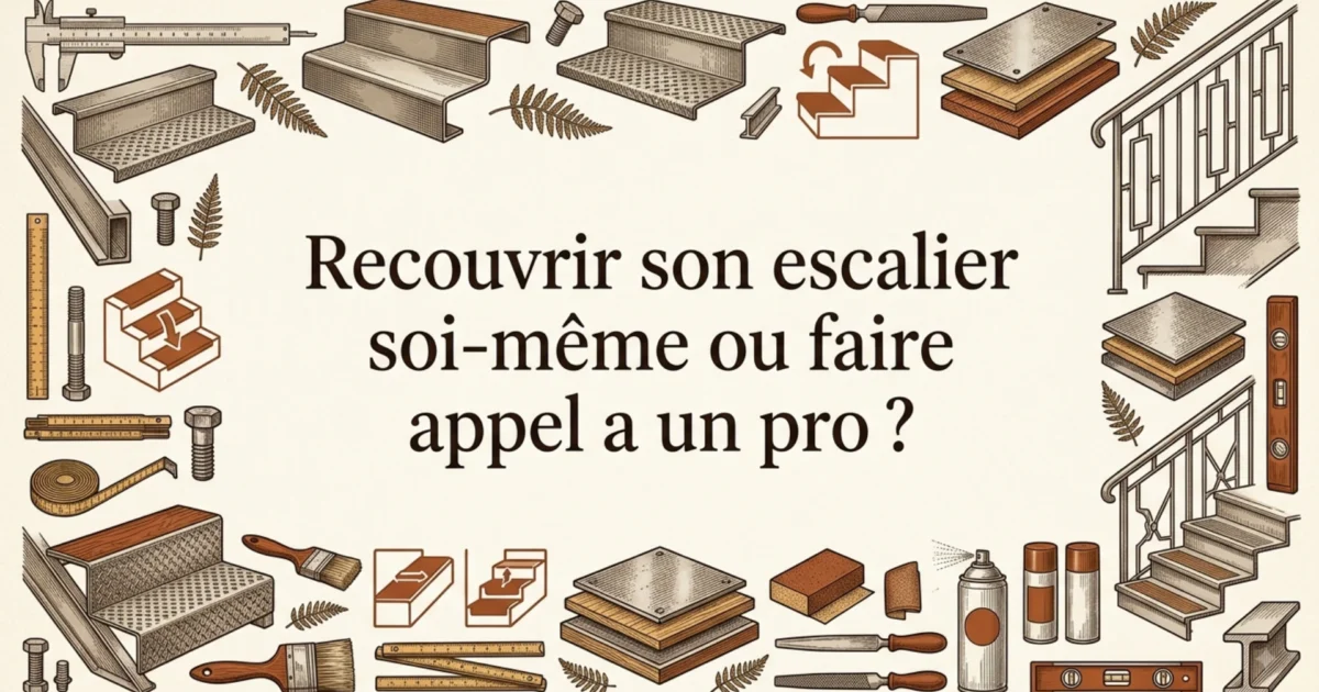 Recouvrir son escalier soi-même ou faire appel a un pro ?