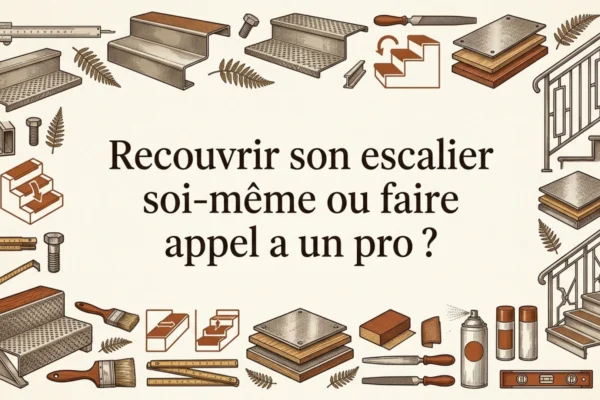 Recouvrir son escalier soi-même ou faire appel a un pro ?